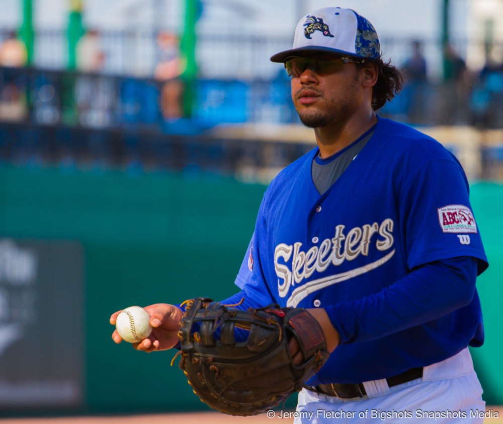 The Skeeters drop a 4th stright loss at home against the Lancaster Barnstormers at Constellation Field in Sugar  Land Texas July 26,2015 / Jeremy Fletcher of Bigshots Snapshots Media Group