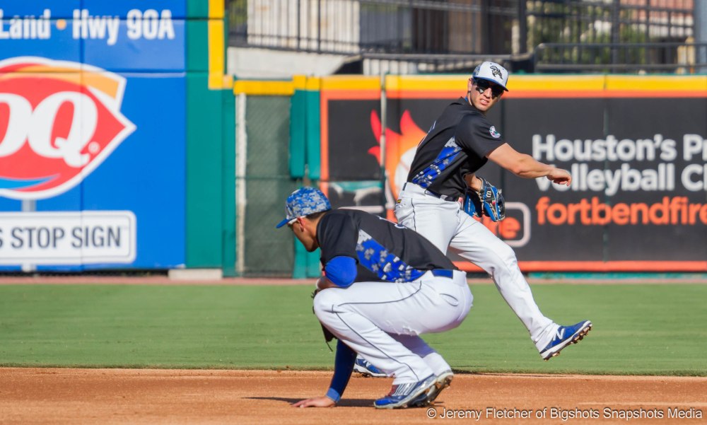 Sugar Land Skeeters vs Camden Riversharks at Constellation Field in Sugar Land Texas Sunday September 20, 2015 last game of the season ends with a walk off strike out (Jeremy Fletcher of Bigshots Snapshots Media Group)